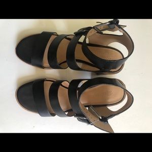 Madewell heeled strappy sandals
